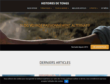 Tablet Screenshot of histoiresdetongs.com
